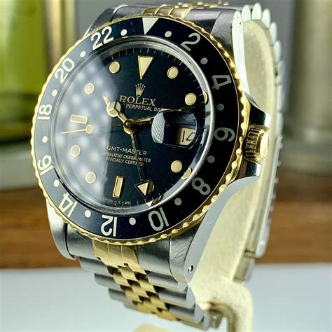 rolex gmt master two tone 16753 buyer|rolex 1675 for sale.